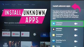 PHILIPS Android TV : How to Allow Install Apps From Unknown Sources | Fix App Not Installed Error