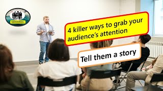 Presentations in English/ 4 ways to get the audiences attention