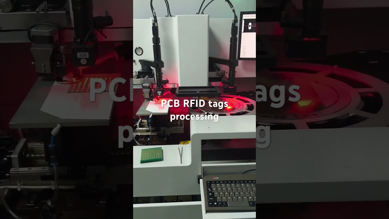 PCB rfid tags processing. 