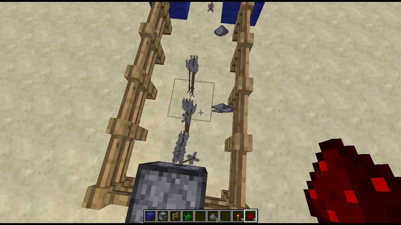 RedStoneCraft-делаем первый механизм-