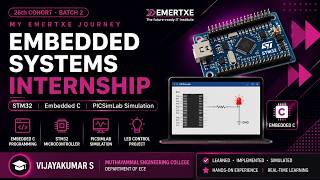 Embedded Systems Internship Presentation  Vijayakumar S