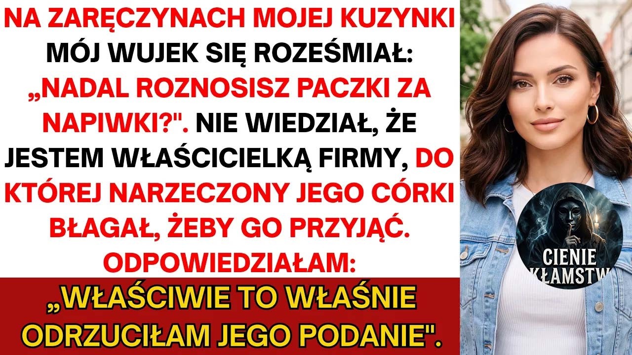 Leżałam w szpitalu, czekając na wyniki tomografii po tym, jak padłam z przepracowania, gdy w rodzinnej grupie na WhatsApp pojawiło się nagranie. Mój wujek Dariusz wznosił toast na cześć mojej...