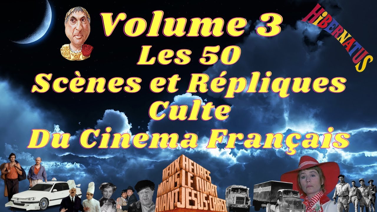 Les 50 Scènes Culte Répliques Culte du Cinéma Français 3  Gabin Belmondo Funès Ventura Blier N oiret