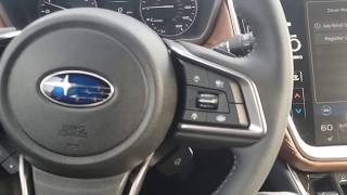 2020 Subaru Outback How To: Cruise Control Buttons