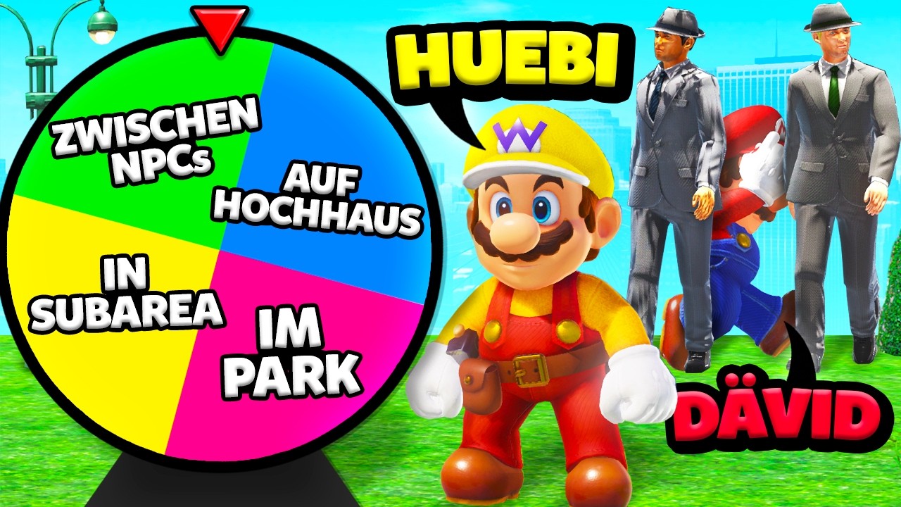 Hide & Seek ZWISCHEN NPC's wegen GLÜCKS-RAD! (Mario Odyssey Hide and Seek)