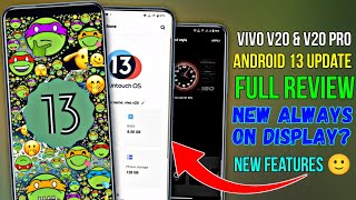 Vivo V20 & V20 Pro Android 13 Update Review | Vivo V20 & V20 Pro Android 13 Update Features