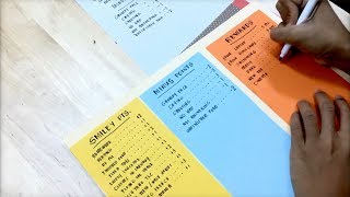 DIY #1: REWARD CHART | SMILEY CHART | HOUSE POINTS FOR KIDS
