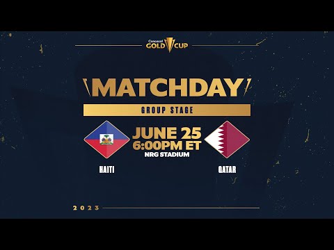 Concacaf Gold Cup 2023 | Haiti vs Qatar