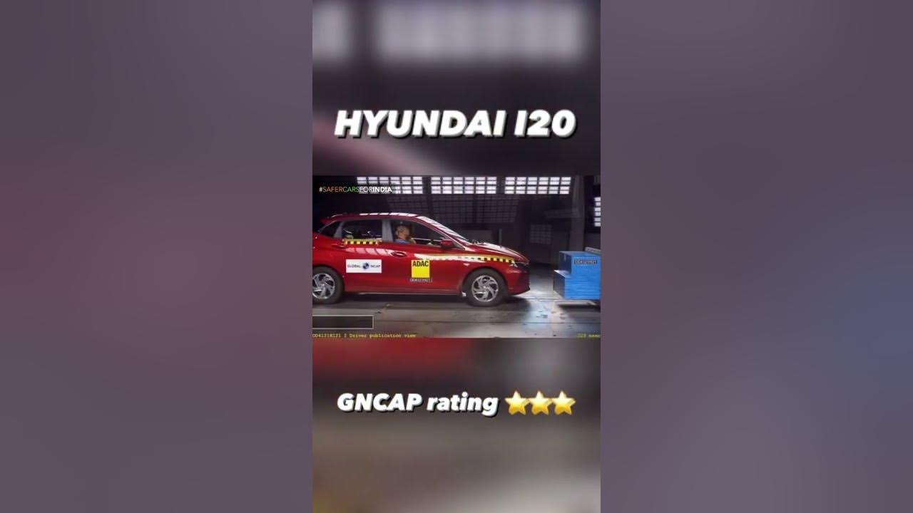 hyundai creta and i20 global Ncap rating ⭐⭐⭐ YouTube
