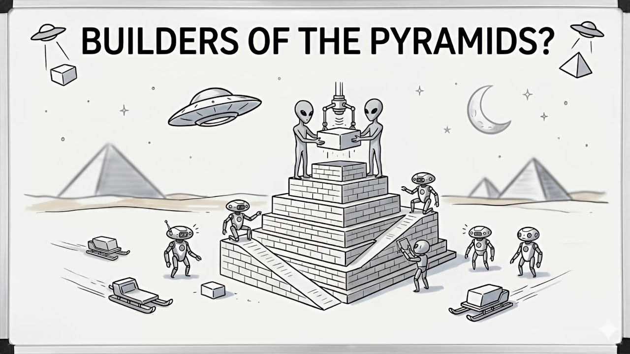 Humans Buliding Pyramid How Humans Built the Pyramids Without Modern Machines - YouTube