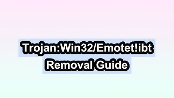 Trojan:Win32/Emotet!ibt Virus Removal guide