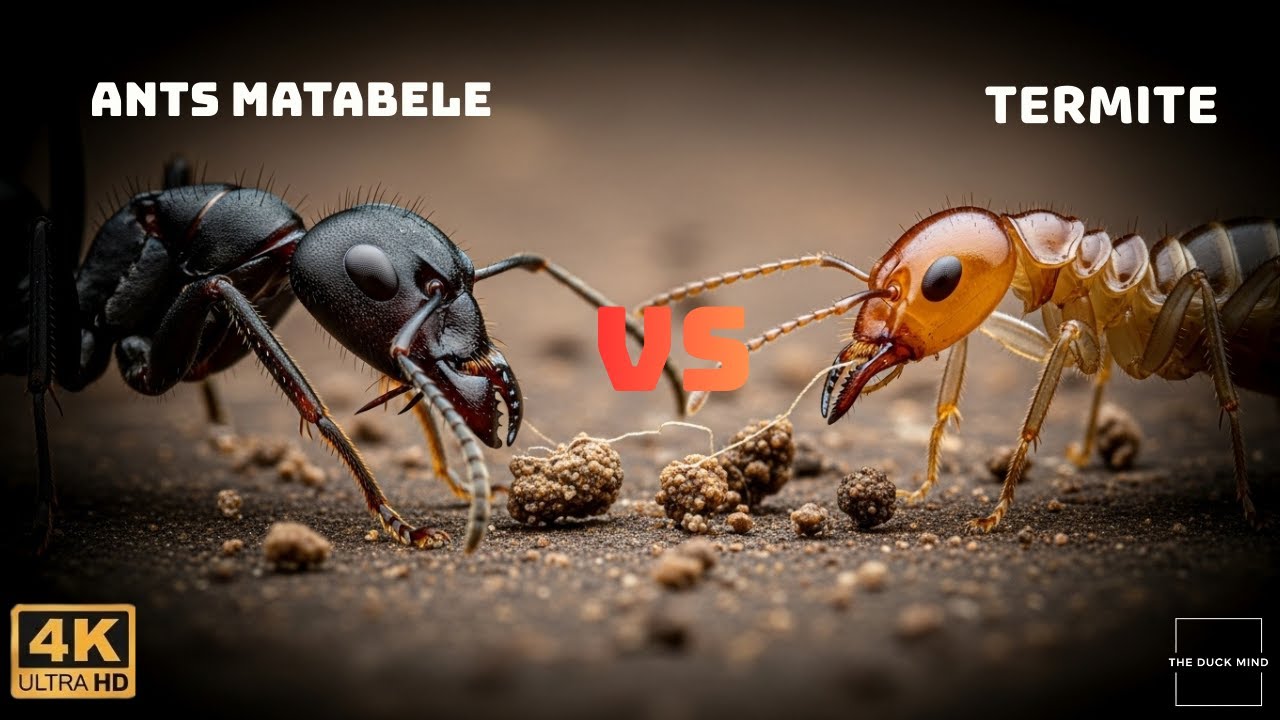 The Great War Between Ants and Termites | The Most Brutal Death Battle in the Insect World