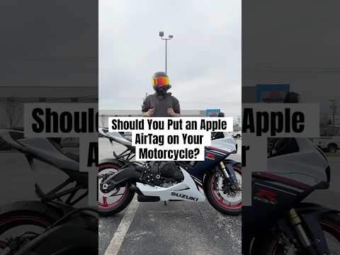 Стоит ли крепить Apple AirTag на мотоцикл?