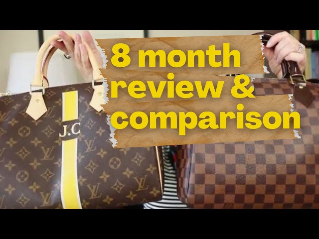 Louis Vuitton Speedy 12 Month Review - MY LV HERITAGE 