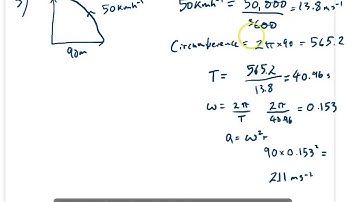 Edexcel M3 Mechanics 4.2 Centripetal force