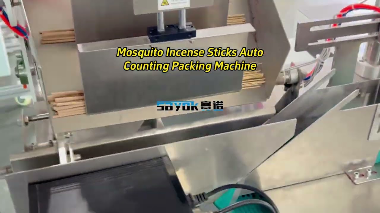 30 PC/Bag Incense Sticks Automatic Counting Packing Machine | SAYOK  