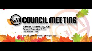 Golf Manor Village Council Executive Committee Meeting - November 8, 2021 6 PM