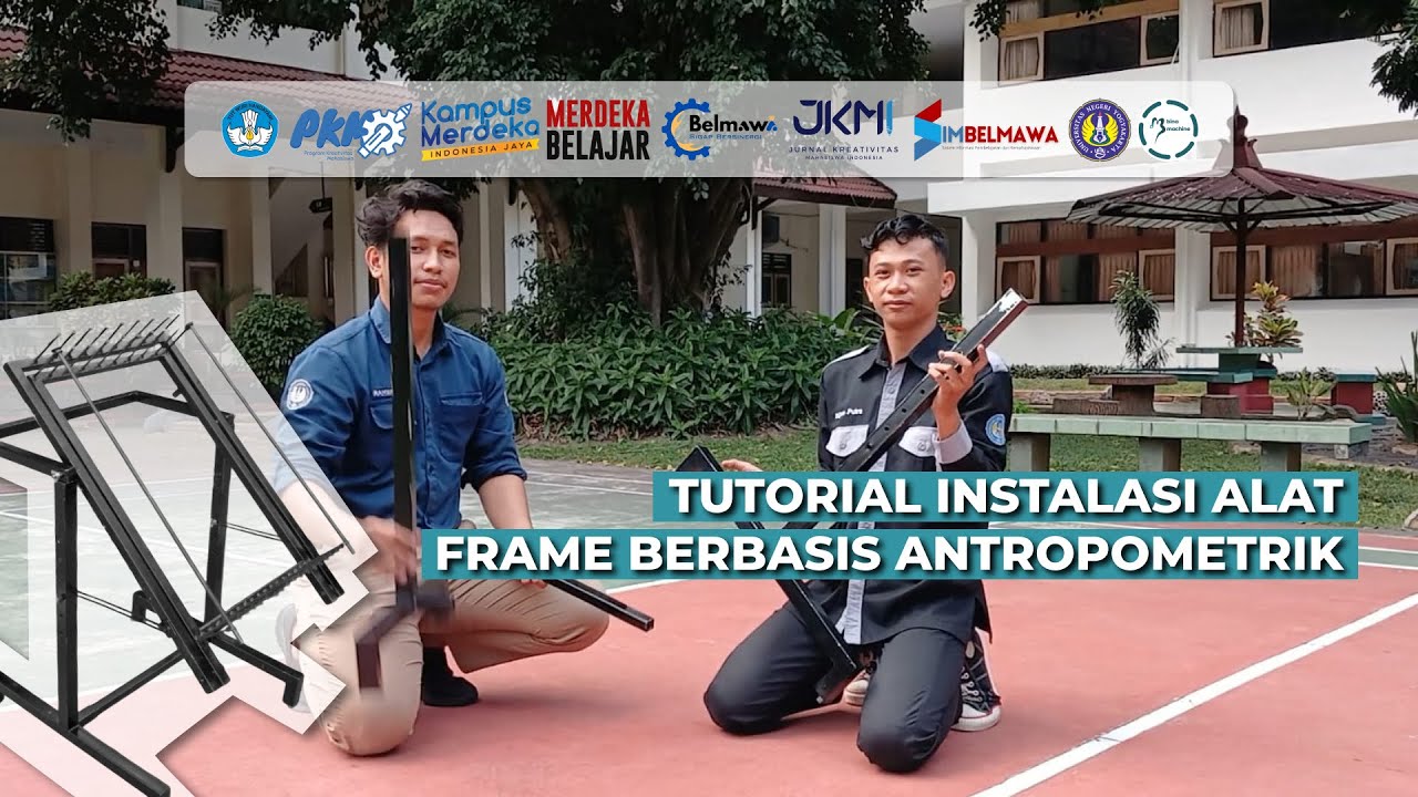 Tutorial Instalasi Alat Frame Berbasis Antropometrik - YouTube