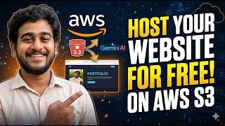 Generate a Portfolio with Gemini AI & Host It on AWS S3 in 20 Minutes!  | Thanvir Assif