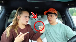 SHE FOUND ANOTHER GIRLS LASHES IN MY CAR!! *SHE'S HEATED*