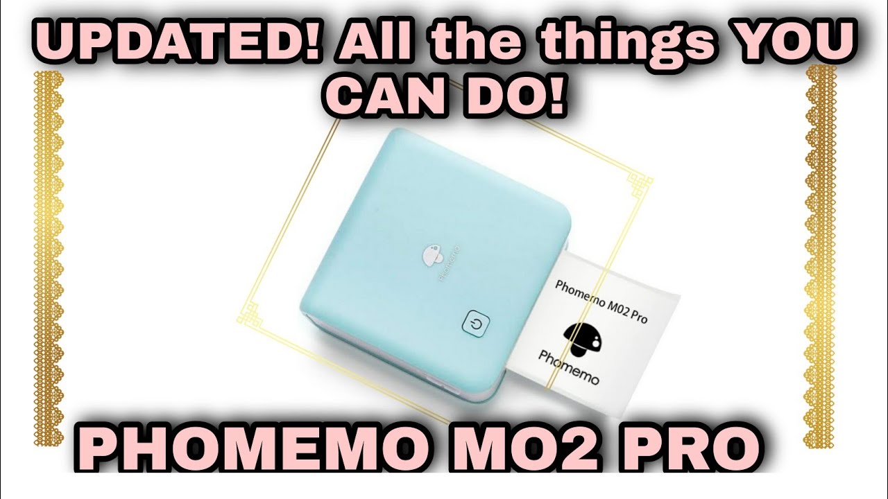PHOMEMO MO2 PRO All the things you can do!! YouTube
