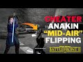 Anakin flipping mid air cheat  slawtah  battlefront 2 bf2 cheater