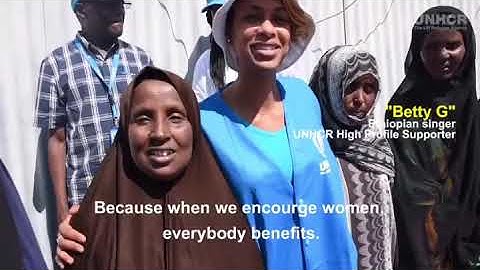 I am visiting Eritrean refugees in Afar Asayata camp!!! Betty g