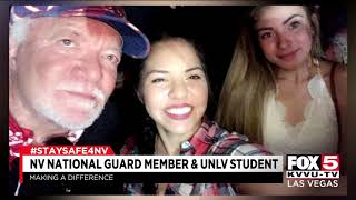 UNLV student, member of Nevada National Guard, honored