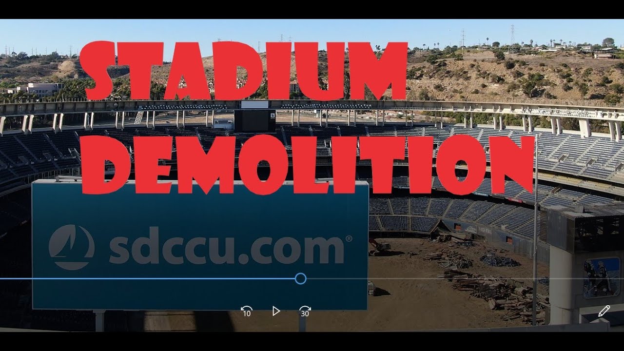 SDCCU Stadium demolition