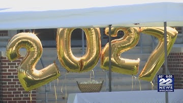 Move-in day for Bay Path University in Longmeadow and Elms College in Chicopee