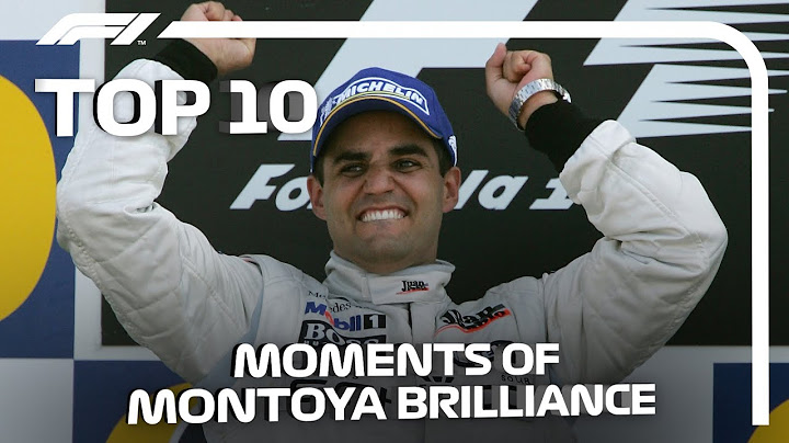 Top 10 Moments of Juan Pablo Montoya Brilliance
