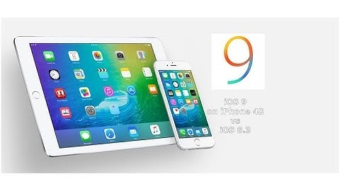 iOS 9 Beta  vs 8.3 on iPhone 4S