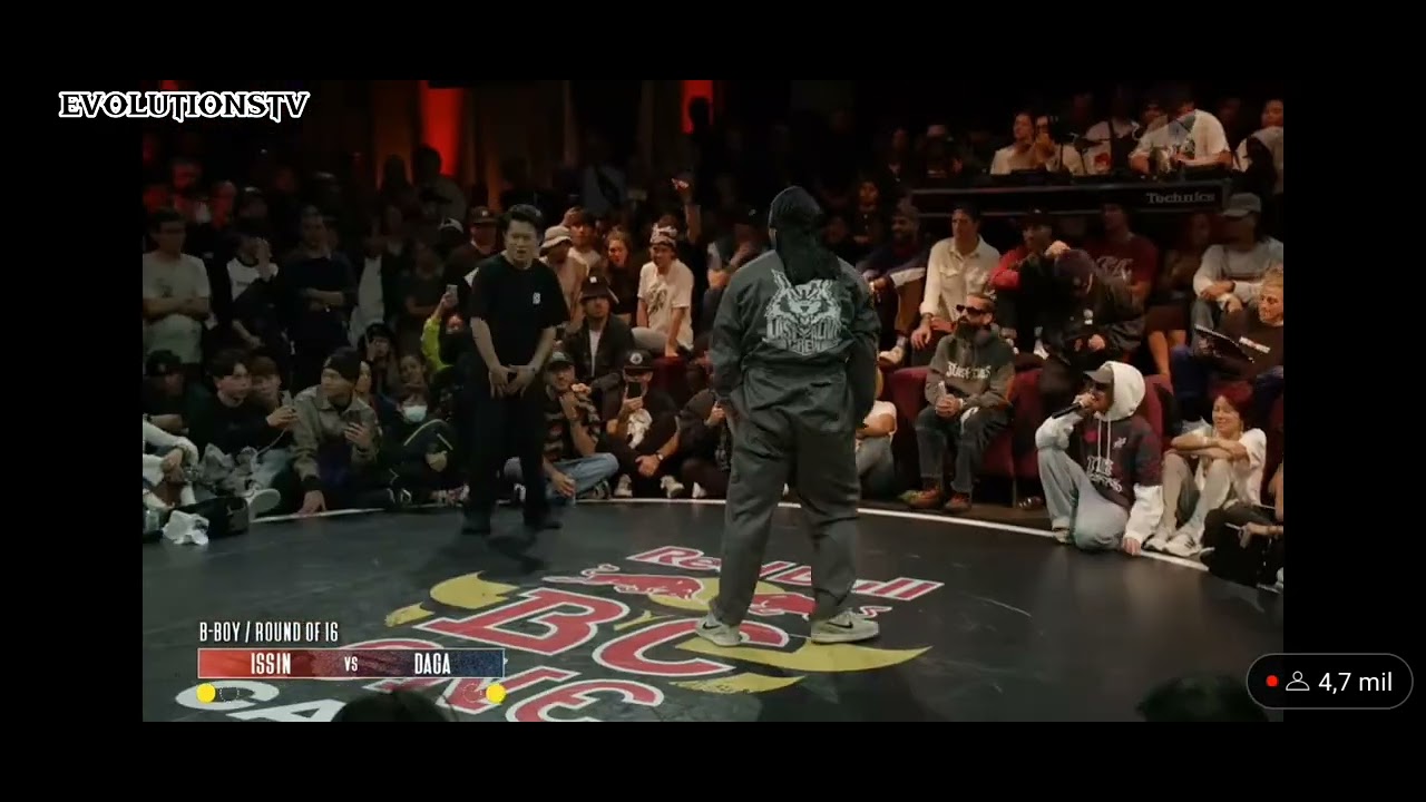BBOY ISSIN VS BBOY DAGA RED BULL BC ONE CYPHER LAST CHANCE CAMP USA NYC ...