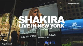 Shakira Live In New York | Times Square 2024