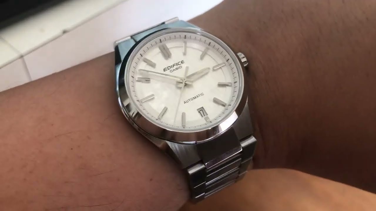 Casio Edifice EFK100D-7A Automatic on my wrist