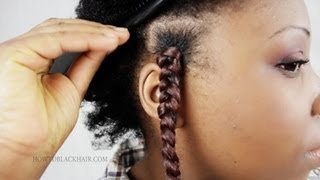 Patra Braids Step by Step Solange/Poetic Justice Inspired Tutorial Part 2