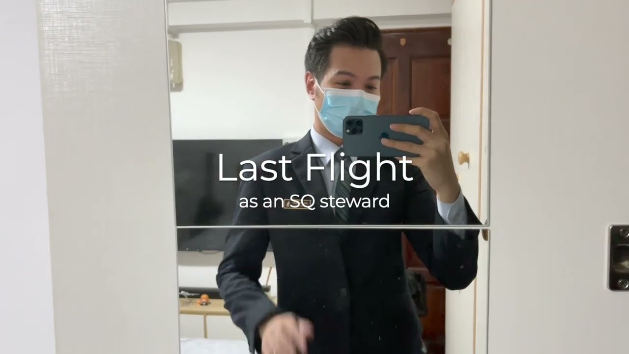🛬 Last flight as a Singapore Airlines steward