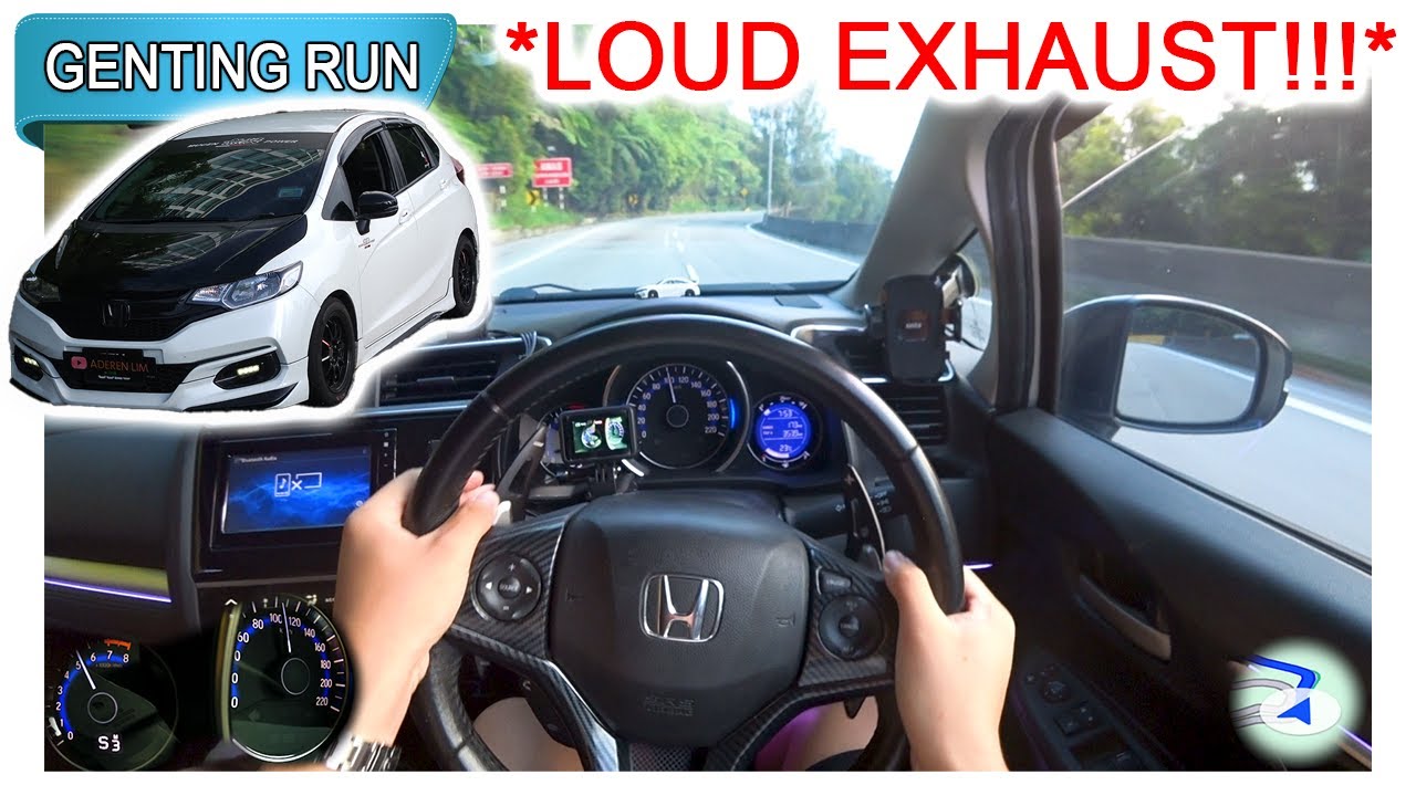 GK5 Honda Jazz 1.5V | Malaysia #POV [Genting Run 冲上云霄] [CC Subtitle]