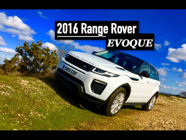 2016 Range Rover Evoque Review Test Drive