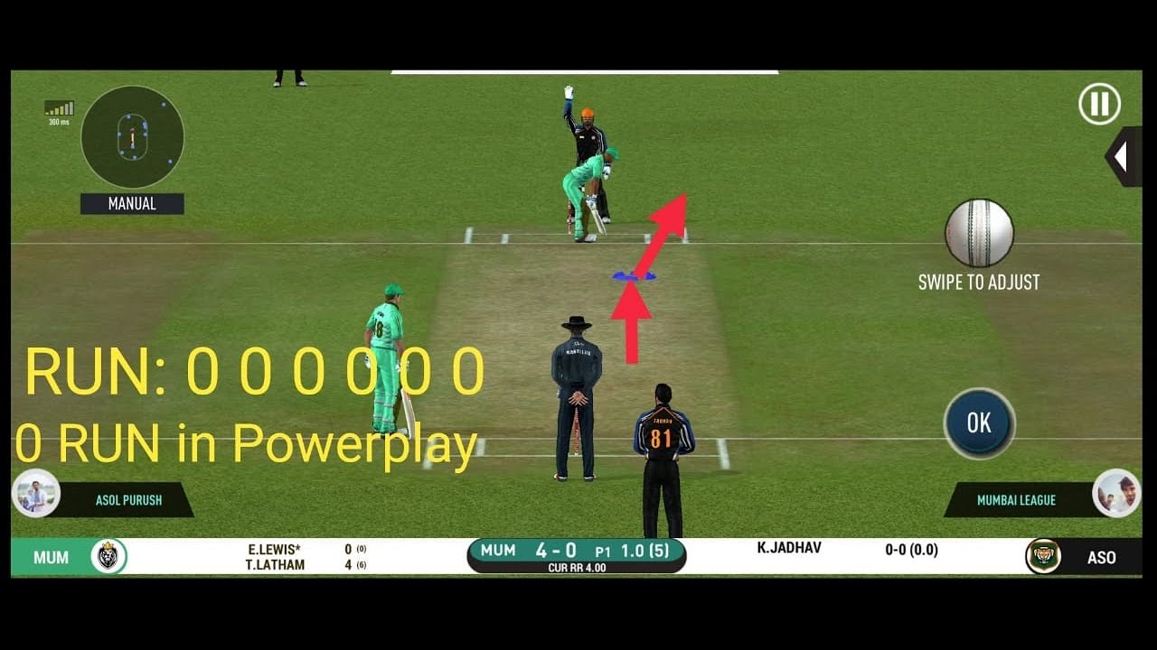 Real Cricket 21 BOWLING TIPS || MAIDEN OVER in Power Play ||    