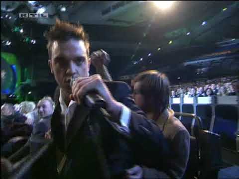 Robbie Williams Come Undone Echo Awards 15 Feb 2003 