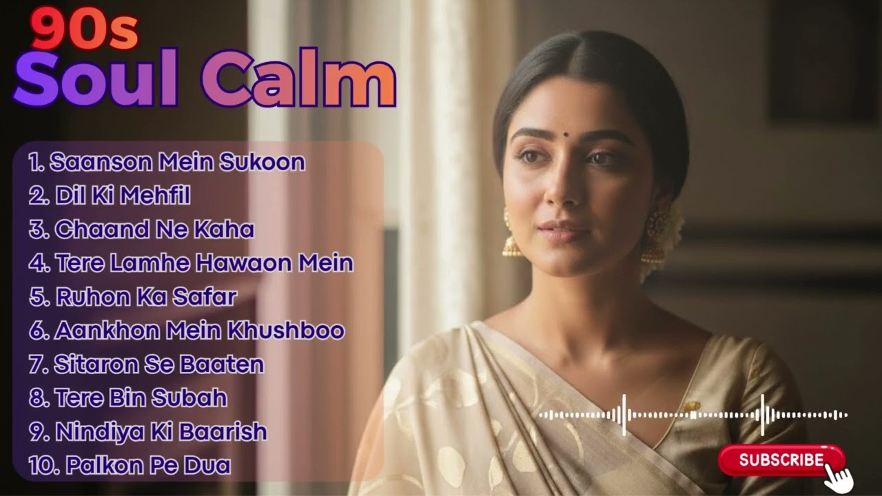 Retro Hindi Love EchoFlow – Soft 90s Songs for Quiet Nights