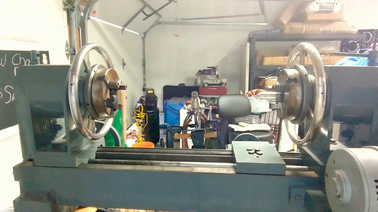 Making A Water Pipe On A Lathe Youtube