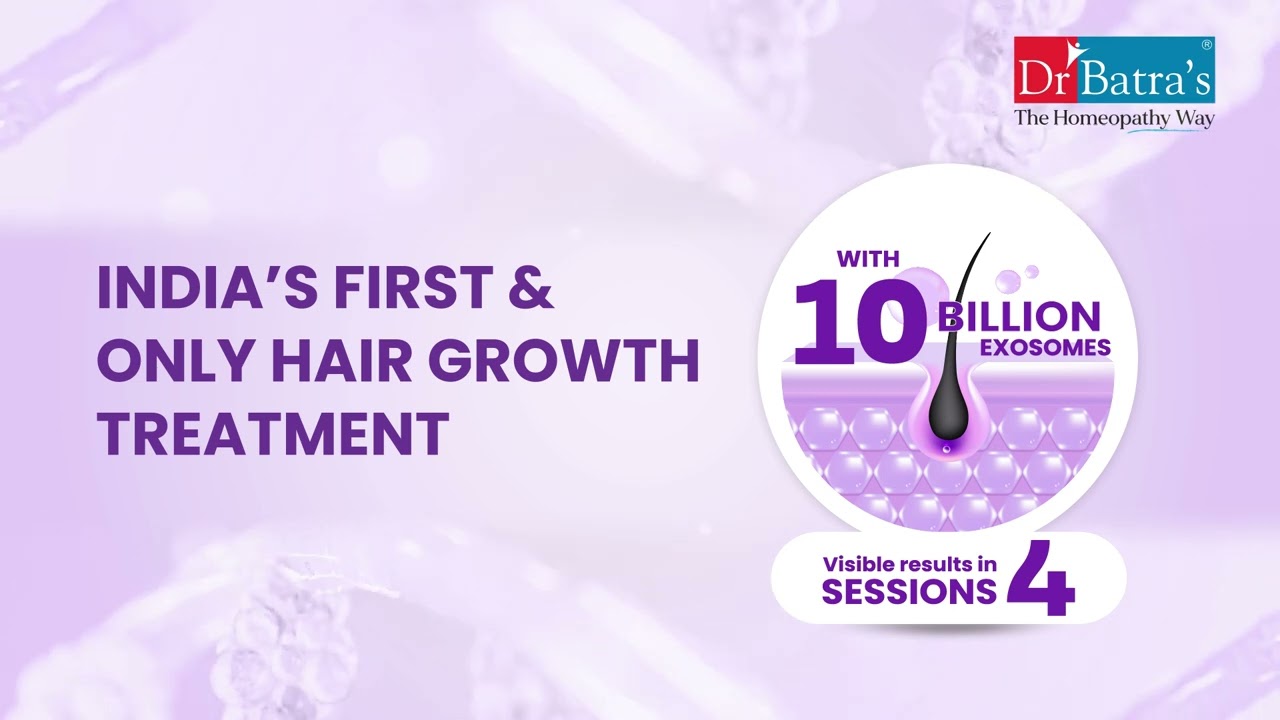 India’s 1st Exosome Hair Growth Treatment | Dr Batra’s® XOGEN Advance | Visible Results in 4 Session