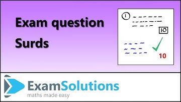 Surds | Past Exam Question | C1 Edexcel June 2013 Q1 | ExamSolutions