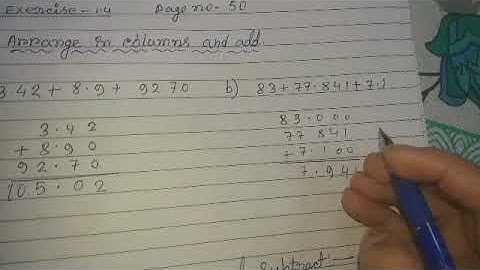 Classwork, Maths, Class 5, Date 30/06/2023