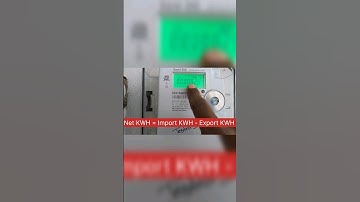 How to check net meter Bills • Import KWH • Export KWH • Net KWH #netmetering #ongrid #solarpower