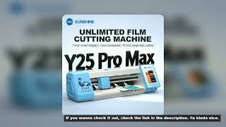 SUNSHINE Y25 PRO MAX Unlimited Film Cutting Machine Voice BroadcastBrowse website , Suitable for Hy