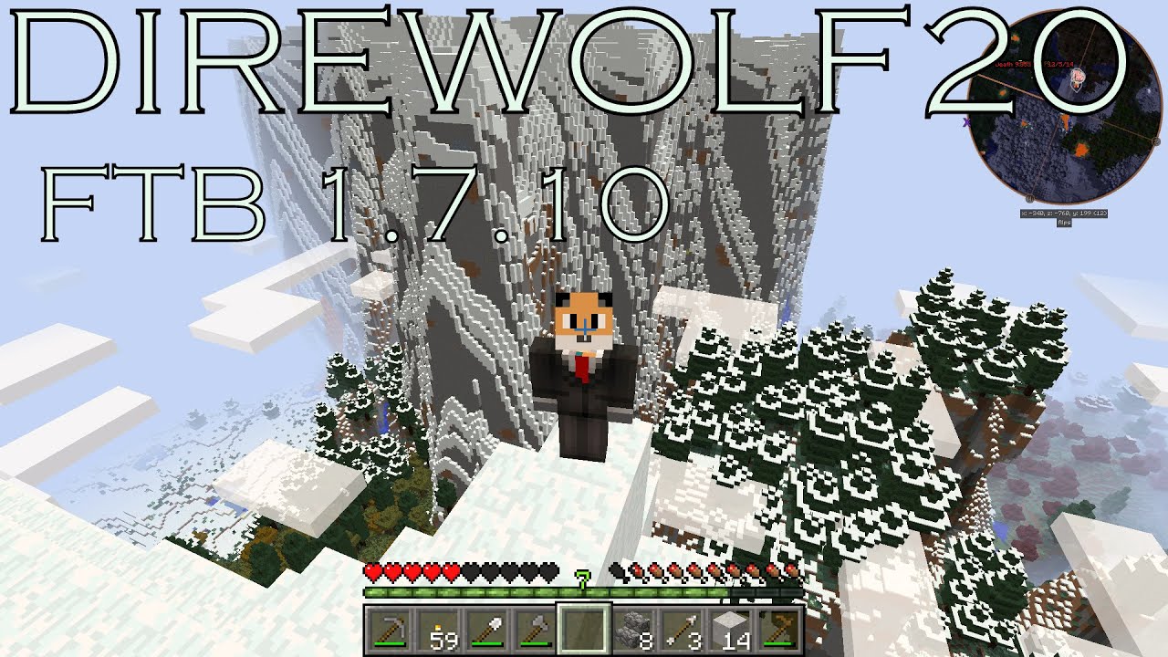 Minecraft 1.7.10 Direwolf20 PT1 - YouTube