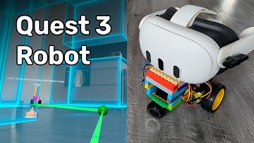 I Built a Robot Using a Quest 3 as Its Head!
